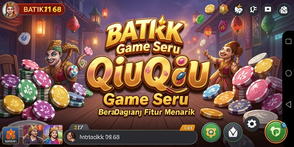 Screenshot gameplay QiuQiu yang penuh tantangan di BATIK168.
