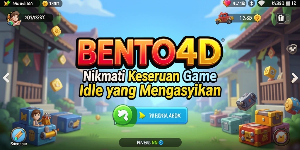 Tampilan gameplay BENTO4D yang menarik dan interaktif.