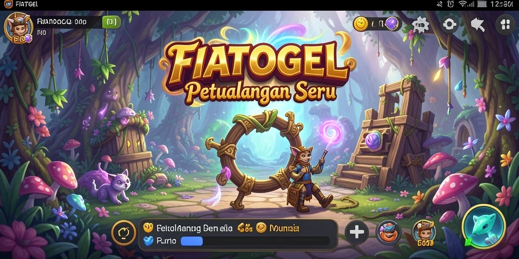 Tampilan menakjubkan dari gameplay FIATOGEL yang membawa Anda berpetualang.