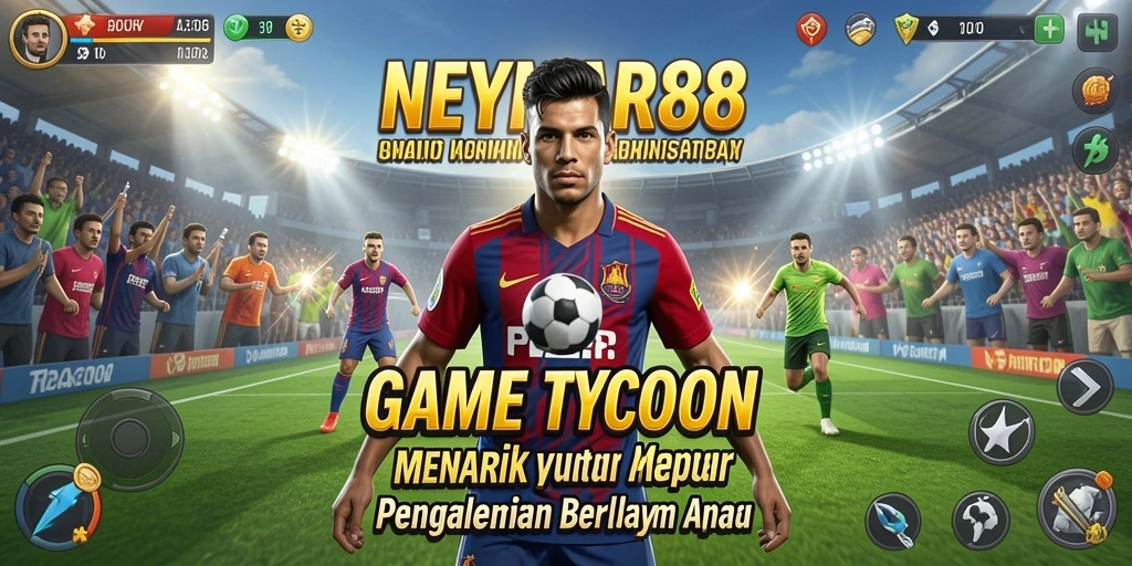 Tampilan gameplay yang seru dan menantang di NEYMAR88.