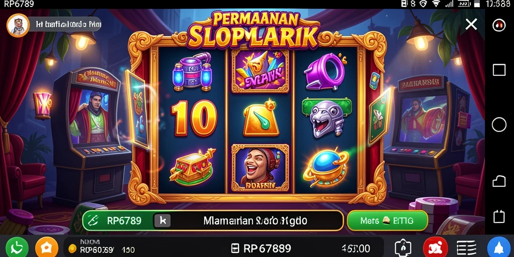 Tampilan gameplay RP6789 dengan grafis slot yang mengagumkan.