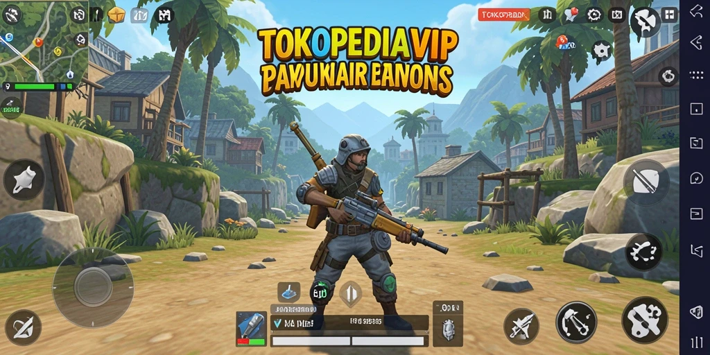 Gameplay seru di dunia terbuka TOKOPEDIAVIP yang penuh petualangan.