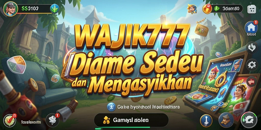 Tampilan permainan WAJIK777 yang menawan dan dinamis.